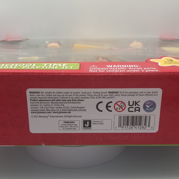 Brand New in box Cocomelon School Time Deluxe Playtime Set (ages 3+) - Picture 3 of 3